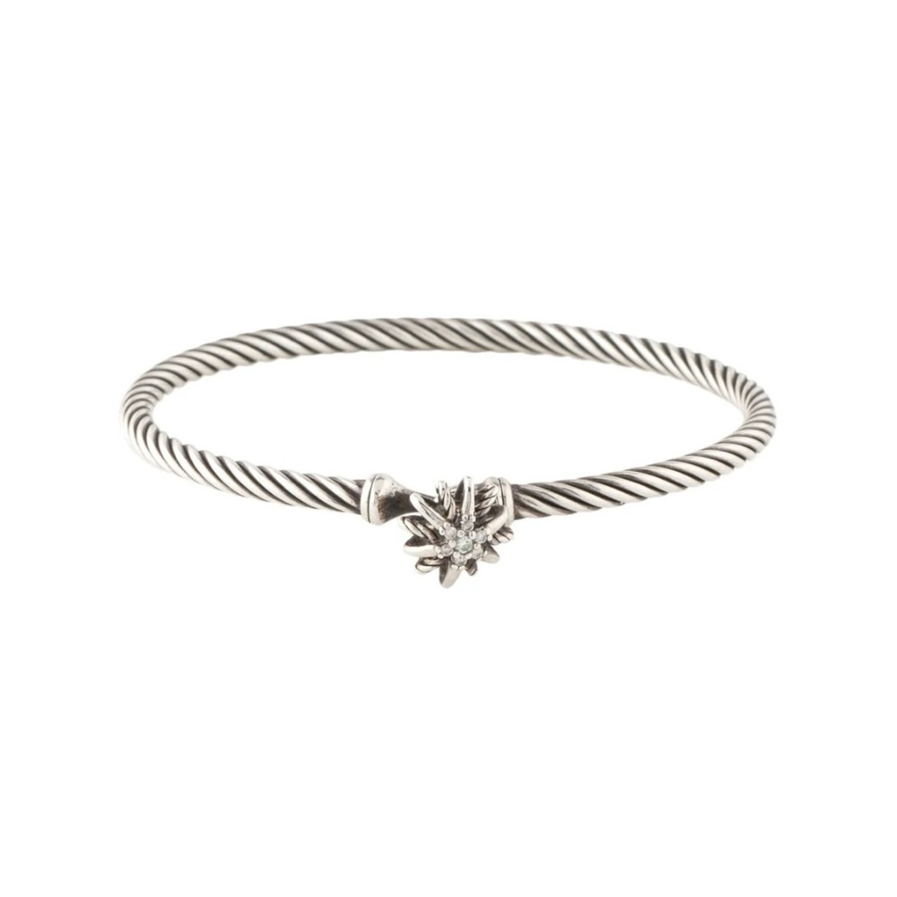 David Yurman Diamond Starburst Single-Station Bracelet